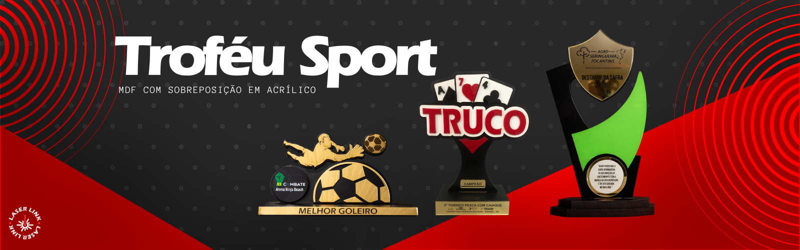 Banner promocional Laser Link - Comunicação Visual 3