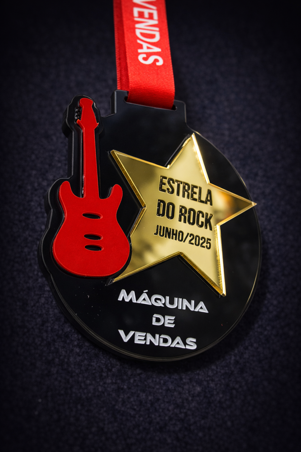 Medalha em Acrílico - Linha: Master com Relevo e Formato especial! - Medalhas - Laser Link